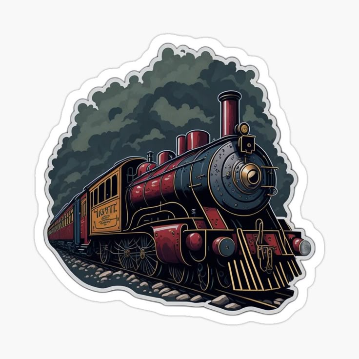 Magical Train Sticker